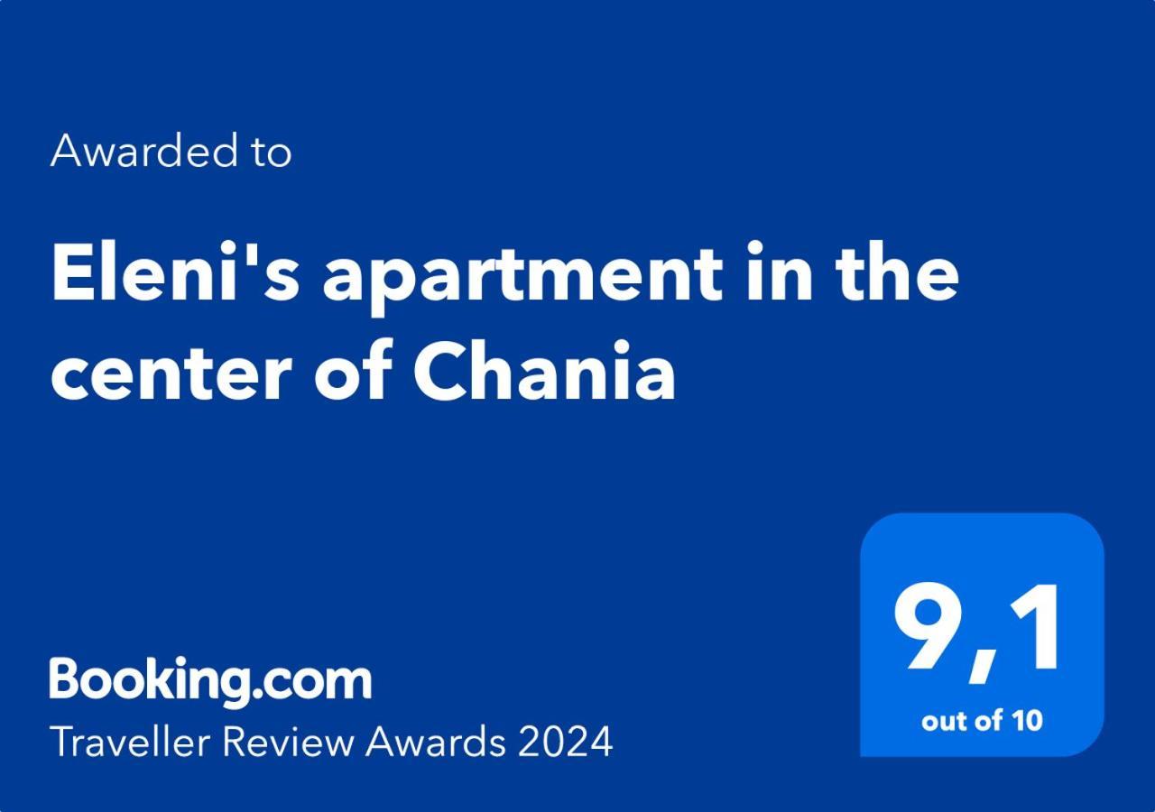 Eleni'S Apartment In The Center Of Chania La Canea Esterno foto